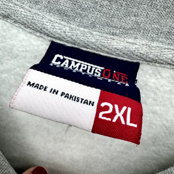 Iowa State Cyclones Sweatshirt Mens 2XL Gray Pullover Long Sleeve Campus One - Picture 4 of 6